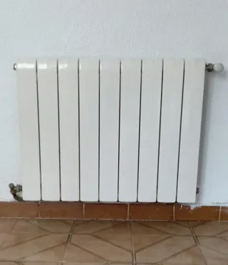 Radiadores de aluminio blanco