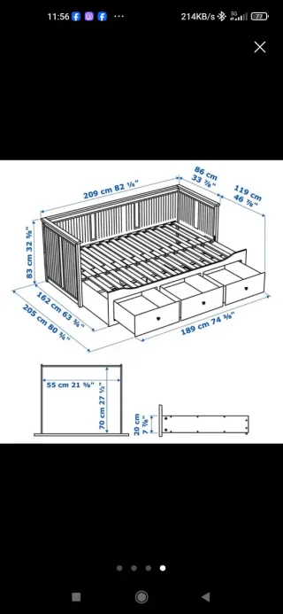 Cama nido con 2 colchones Pikolin