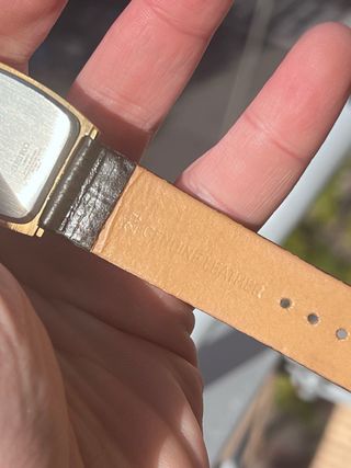 Reloj Seiko Vintage Dorado
