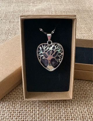 Collar mineral ✦Amatista✦ Cadena acero inoxidable