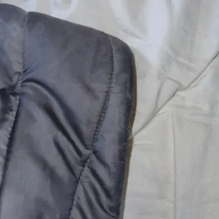 Giubbotto Quechua uomo taglia L grigio