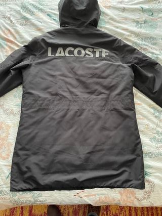Chaqueta Lacoste Negra Talla 56