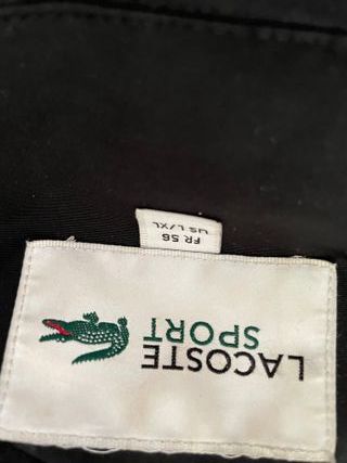 Chaqueta Lacoste Negra Talla 56