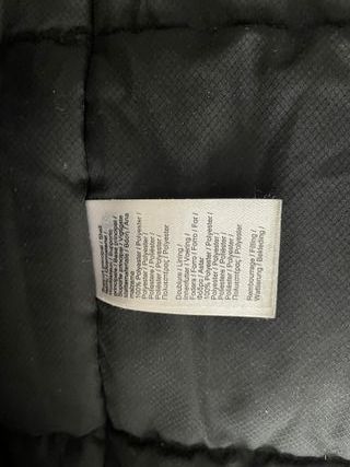 Chaqueta Lacoste Negra Talla 56