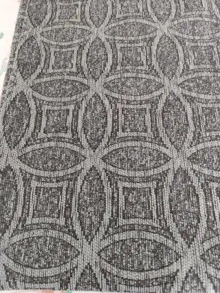 Tela de tapicería terciopelo gris