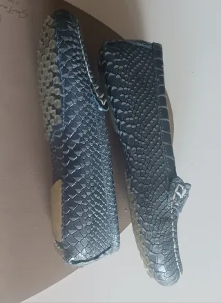 Mocasines Piel Thousand Axul/Gris/Plata