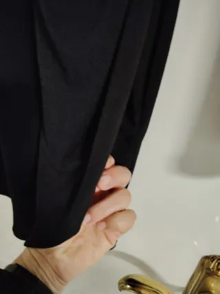 Vestido fiesta con flecos