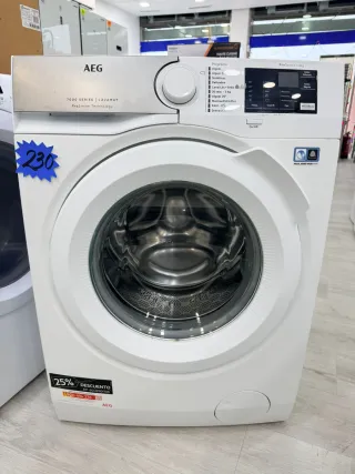 Lavadora  aeg 8 kg 1200 rpm A+++
