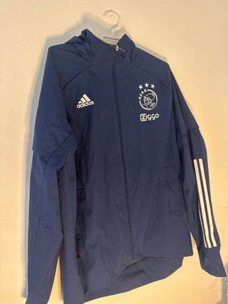 Chubasquero Ajax Adidas Azul