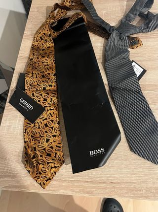 Traje de raya diplomática negro