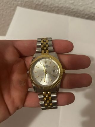 Reloj Rolex Oro y Plata