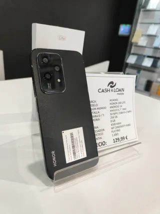 Honor 200 Lite 256GB Negro