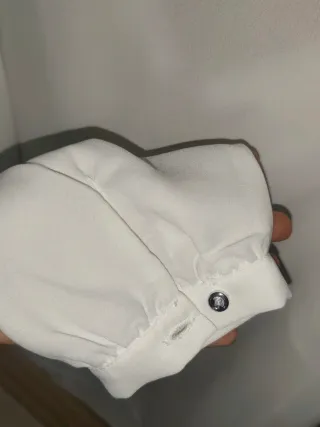 Camisa blanca KIRA manga larga