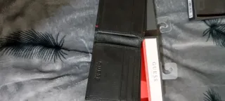 Billetera Guess Negra Original Nueva