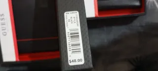 Billetera Guess Negra Original Nueva