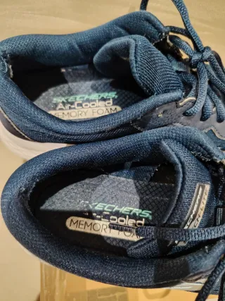 Scarpe sportive Skechers donna blu