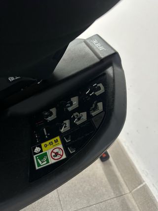 Silla Coche Jane Gravity Gris/Negro