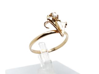 Anillo de Oro Rosa 14 Kt. 1.7 gr. de segunda mano