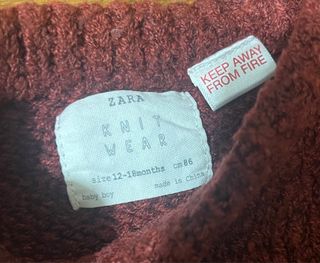 Maglione bimbo 12-18 mesi ZARA