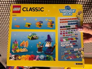 Lego Classic 11013 Mattoncini Trasparenti