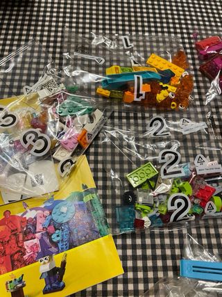 Lego Classic 11013 Mattoncini Trasparenti