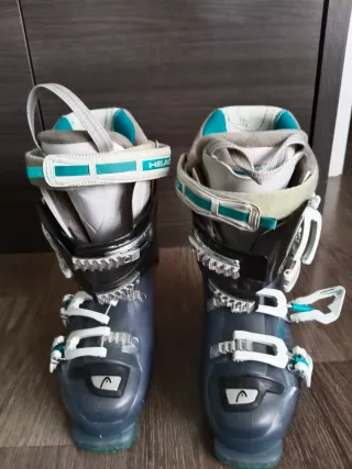 Conjunto Esquís 150cm y Botas Mujer Talla 38