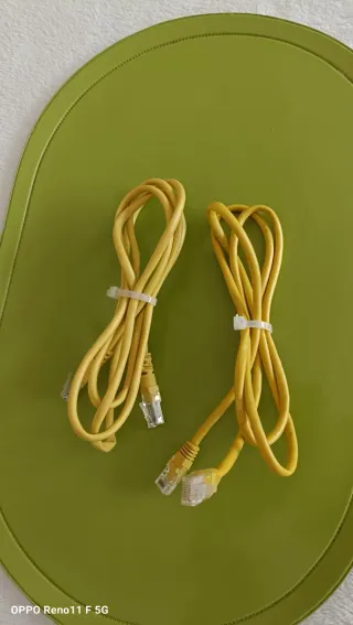 2 Cables Ethernet Amarillo E13313-B