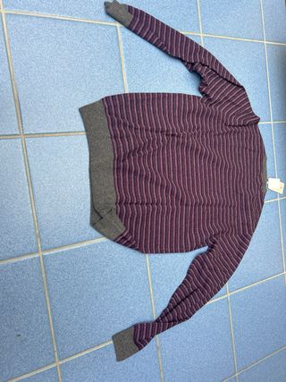 Maglione Luca D'Altieri lana e cashmere righe