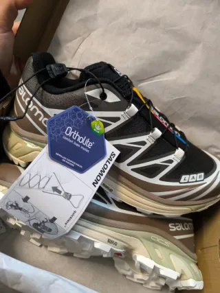 Zapatillas Salomon Trail Running Negro Marrón