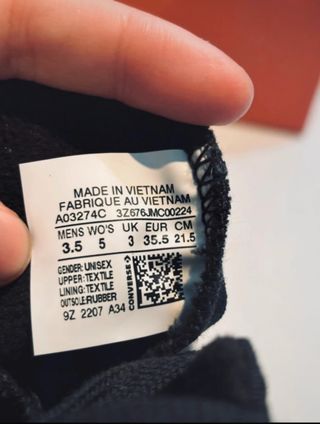 Converse Chuck 70 Alt-Cx Cc Talla 35.5