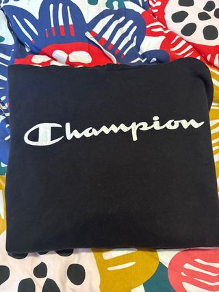 Sudadera Champion Talla M Negra