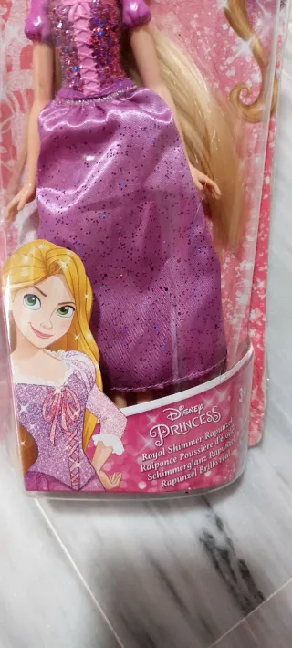 Lote Muñeca Rapunzel y Bolso