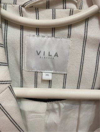 Chaqueta americana VILA rayas S