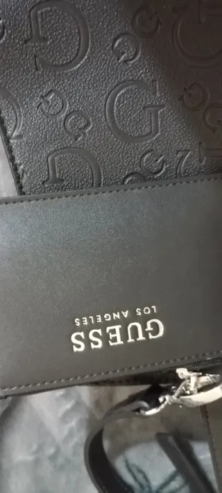 Bolso Guess Negro Mujer