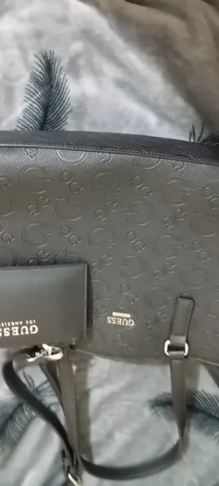 Bolso Guess Negro Mujer