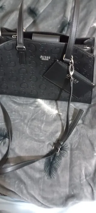 Bolso Guess Negro Mujer