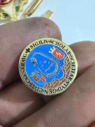 Lote de medallas y gemelos militares