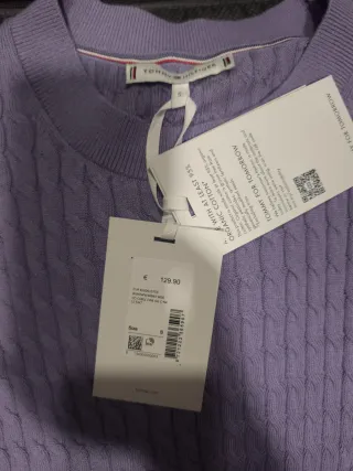 Jersey Tommy Hilfiger Morado Talla Única