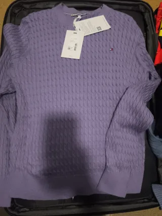 Jersey Tommy Hilfiger Morado Talla Única