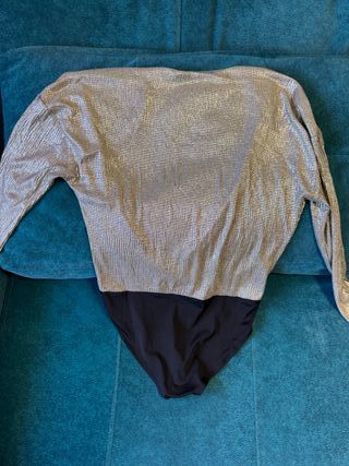 Body dorado de Mango, talla S