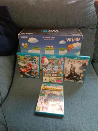 Consola Wii U + 4 Giochi