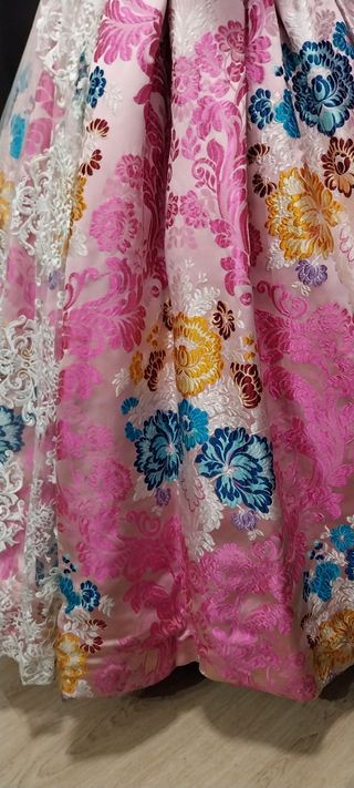 Traje de Fallera Multicolor