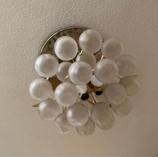 Lámpara Vintage Manzanas de Cristal de Murano