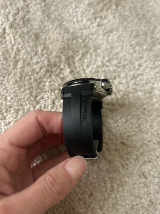 Reloj Tissot T-Race Cronógrafo Negro y Plateado