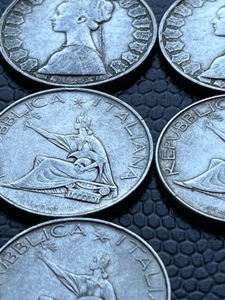 Lote 10 Monete 500 Lire Argento