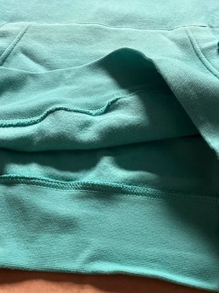 Sudadera Nike con Capucha Verde Azulado