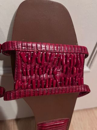 Sandalias Lefties rojas