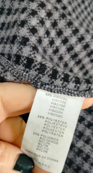 Cardigan donna lungo taglia S/M