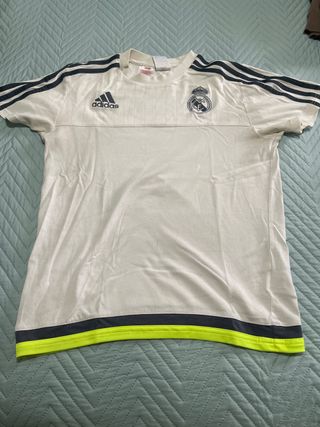 Camiseta Real Madrid Adidas Blanca para niño