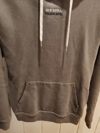 Sudadera Scalpers gris con cordones